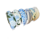 Blue and White Floral Headband