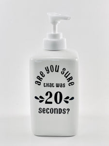 20 Seconds Soap Dispenser